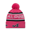 Alpine Racing Youth Replica Pierre Gasly Pink Cuff Knit Beanie Hat-kentox