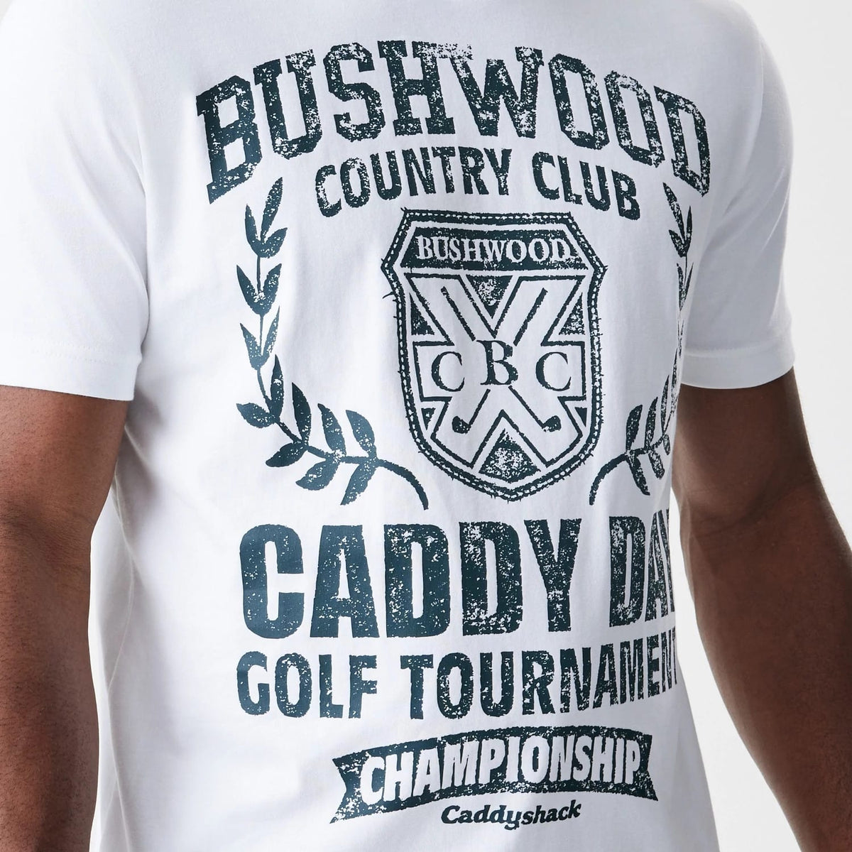 Caddyshack Caddy Day Tournament White T-Shirt-zelvios
