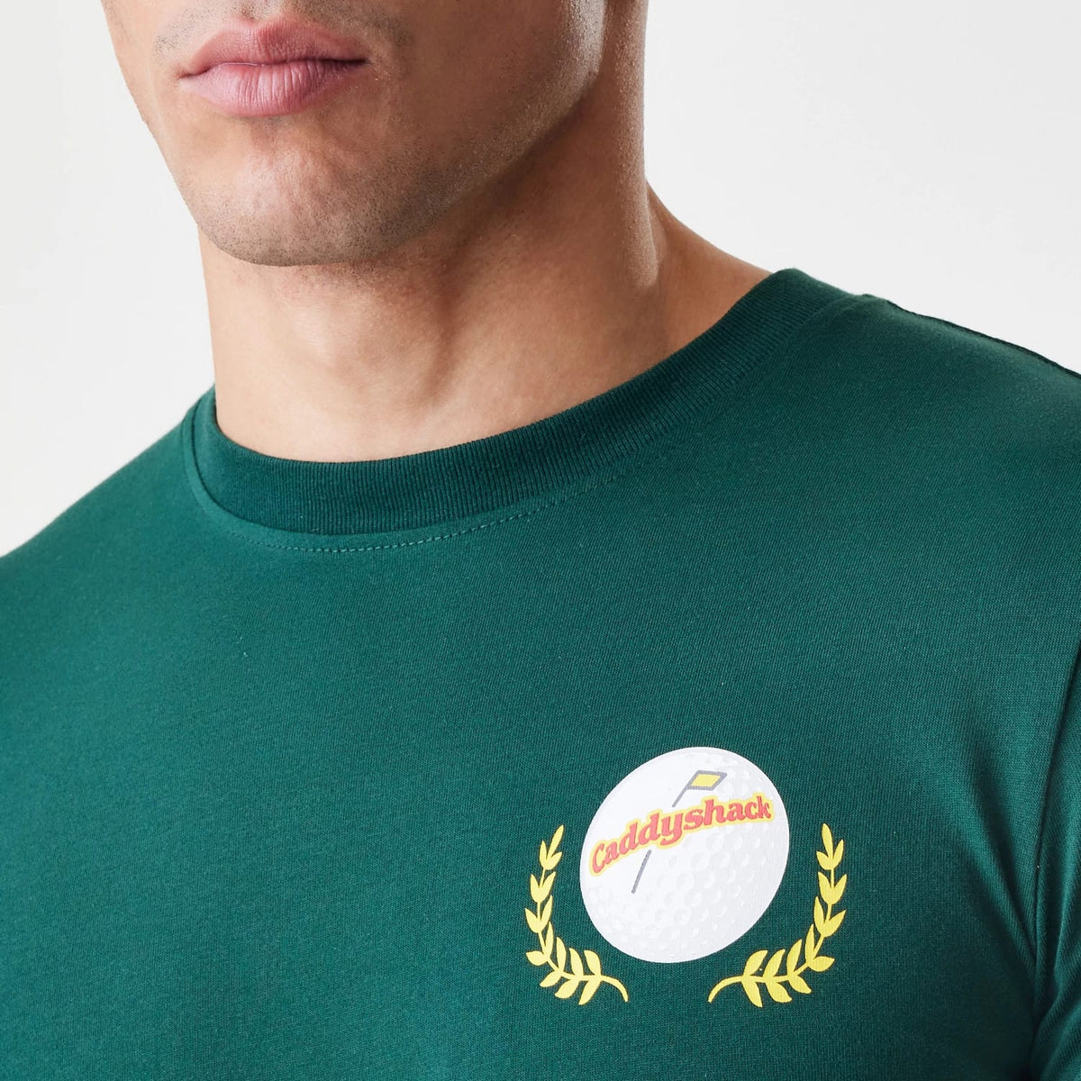 Caddyshack It's In The Hole Dark Green T-Shirt-zelvios