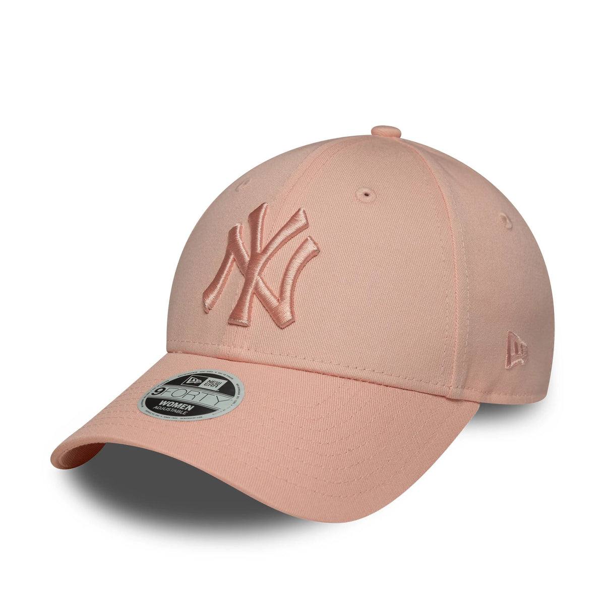 New York Yankees MLB League Essential Pastel Pink 9FORTY Adjustable Cap-zelvios