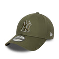 New York Yankees MLB Outline Dark Green 9FORTY Adjustable Cap-zelvios