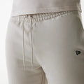 New York Yankees MLB League Essential French Terry Cream Shorts-zelvios