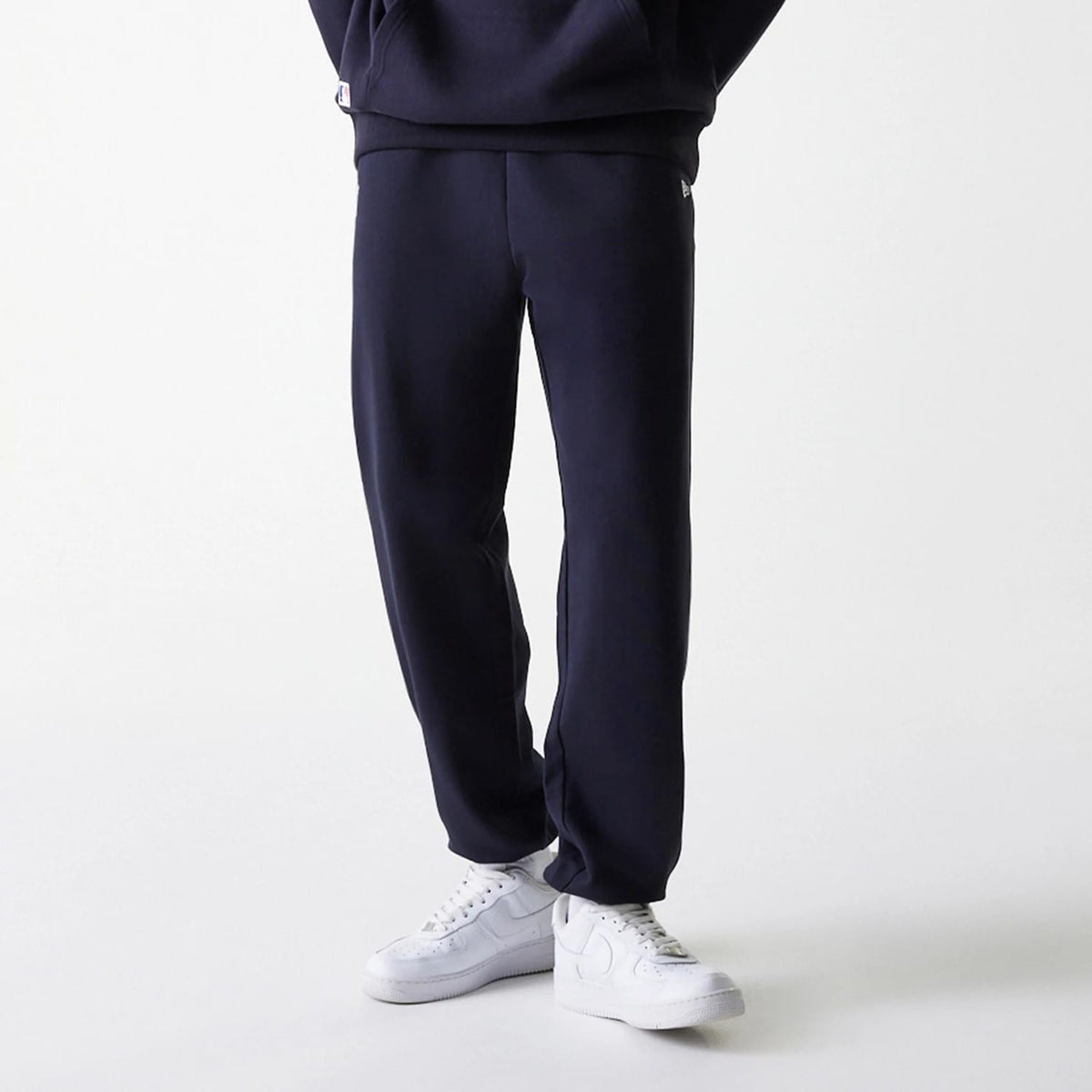 New York Yankees MLB League Essential Midi French Terry Navy Joggers-zelvios