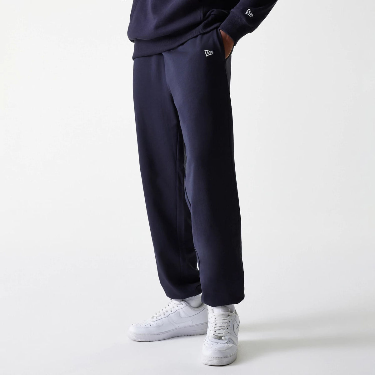 New York Yankees MLB League Essential Midi French Terry Navy Joggers-zelvios