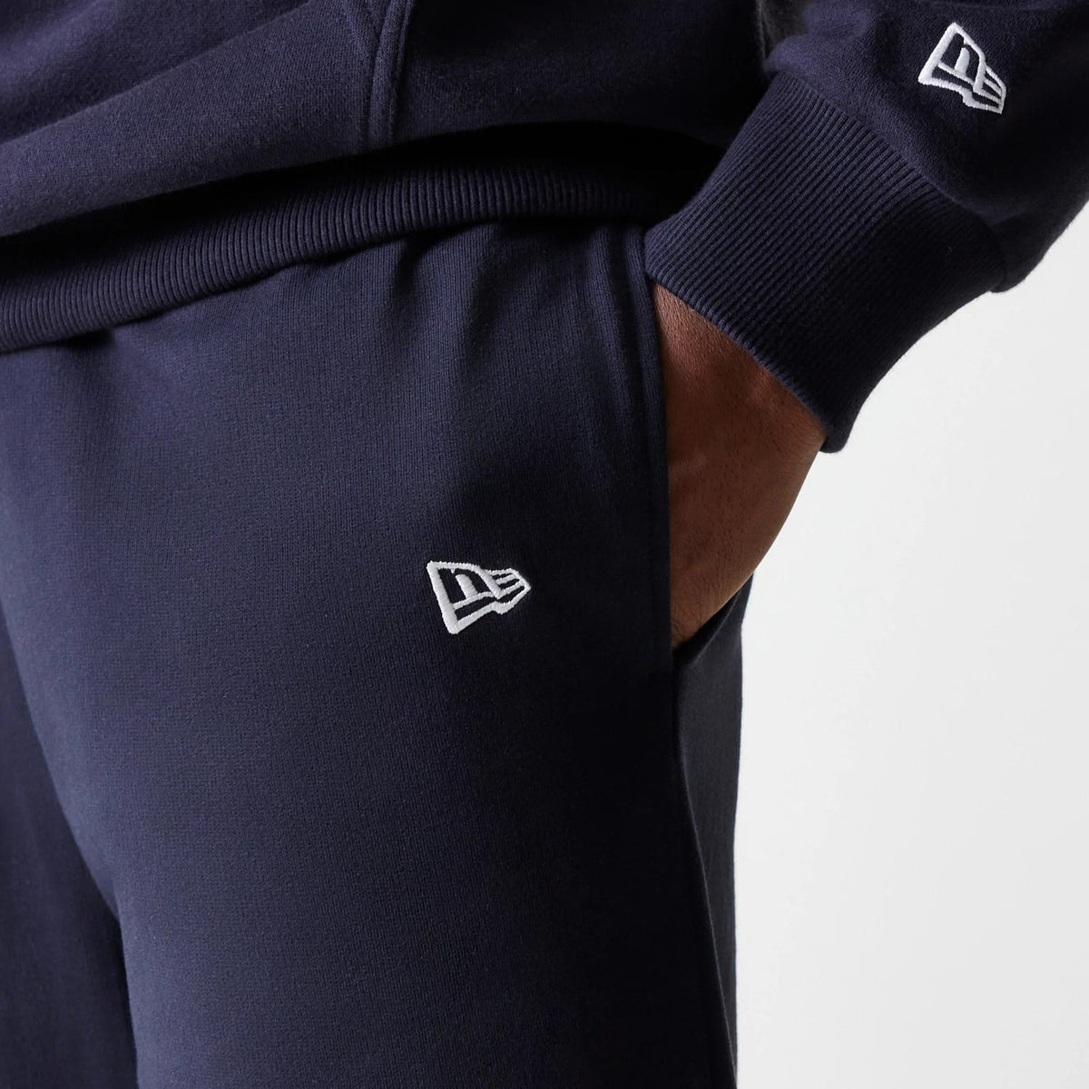 New York Yankees MLB League Essential Midi French Terry Navy Joggers-zelvios