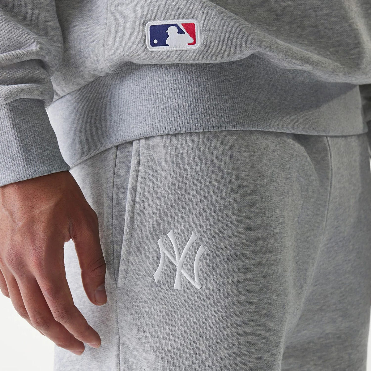 New York Yankees MLB League Essential Grey Joggers-zelvios