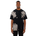 LA Dodgers MLB Bleach Out Black T-Shirt-zelvios