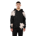 New York Yankees MLB Bleach Out Black Pullover Hoodie-zelvios