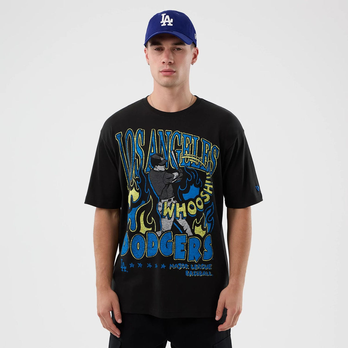 LA Dodgers MLB Player Life Graphic Black T-Shirt-zelvios
