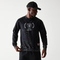 Las Vegas Raiders NFL Throwback Black Crew Neck Sweater-zelvios