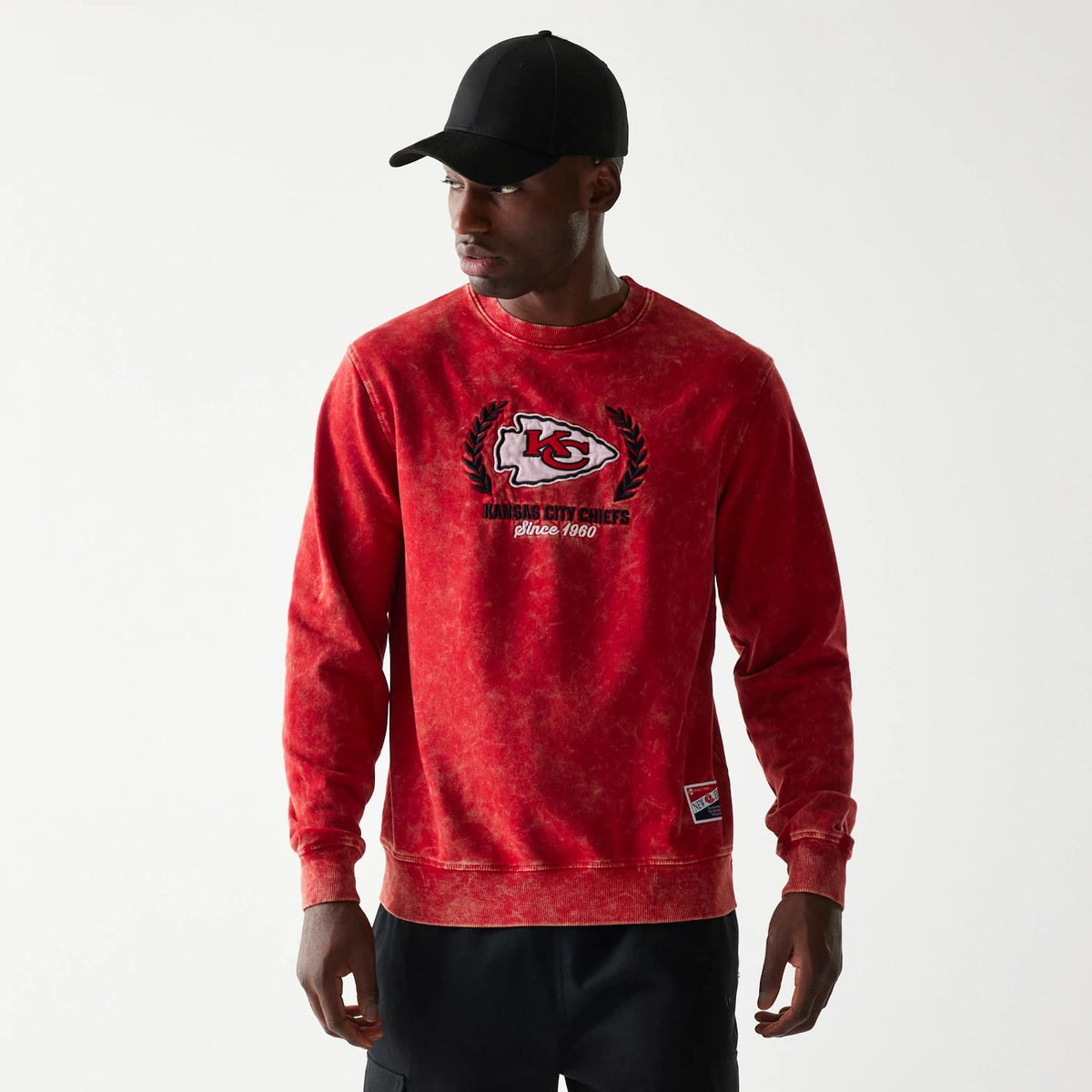 Kansas City Chiefs NFL Throwback Red Crew Neck Sweater-zelvios