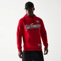 San Francisco 49ers NFL Throwback Red Pullover Hoodie-zelvios