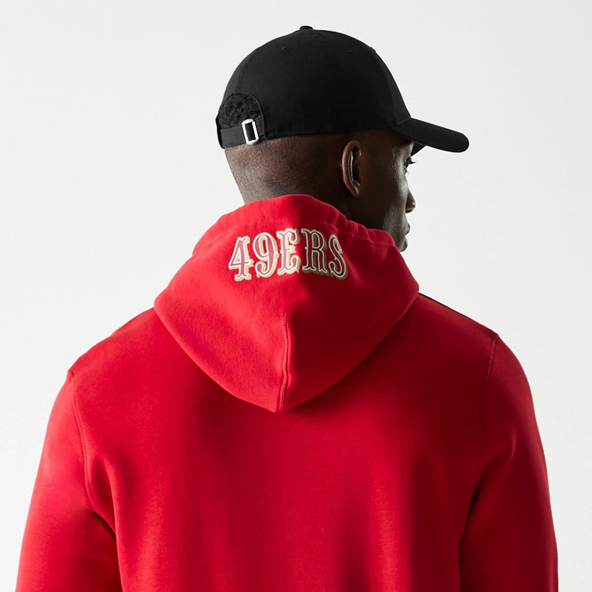 San Francisco 49ers NFL Throwback Red Pullover Hoodie-zelvios