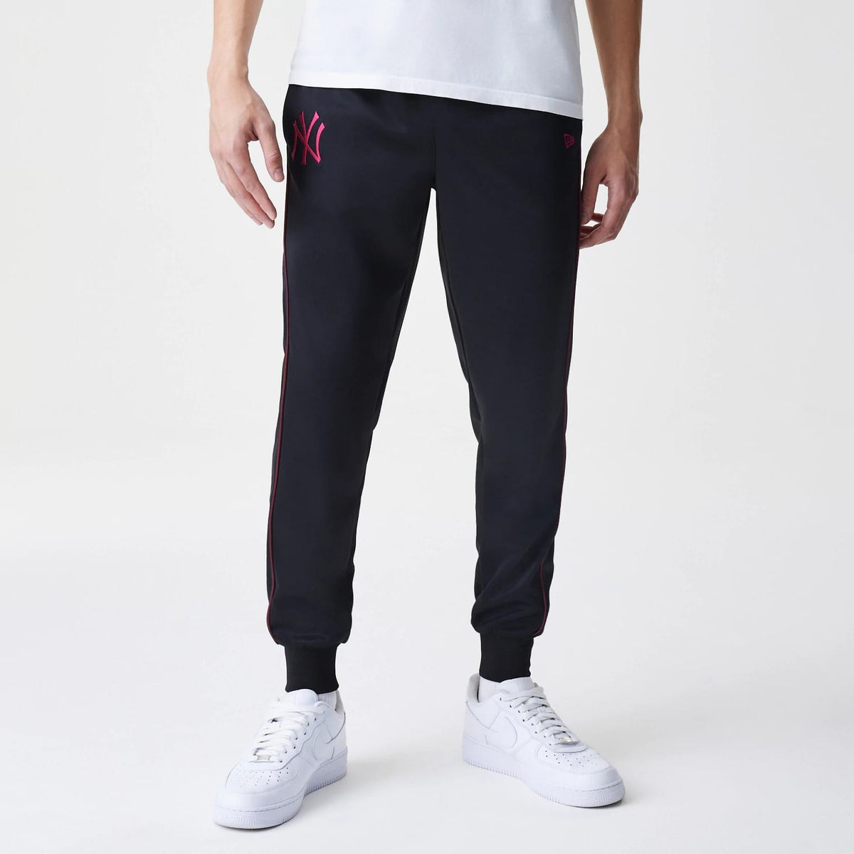 New York Yankees MLB Black Track Pants-zelvios