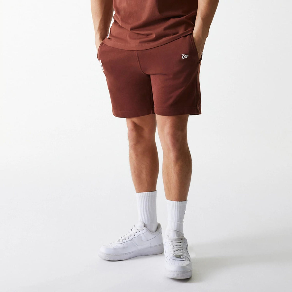 New York Yankees MLB Midi League Essential Brown Shorts-zelvios