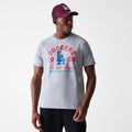 LA Dodgers MLB Wordmark Grey T-Shirt-zelvios
