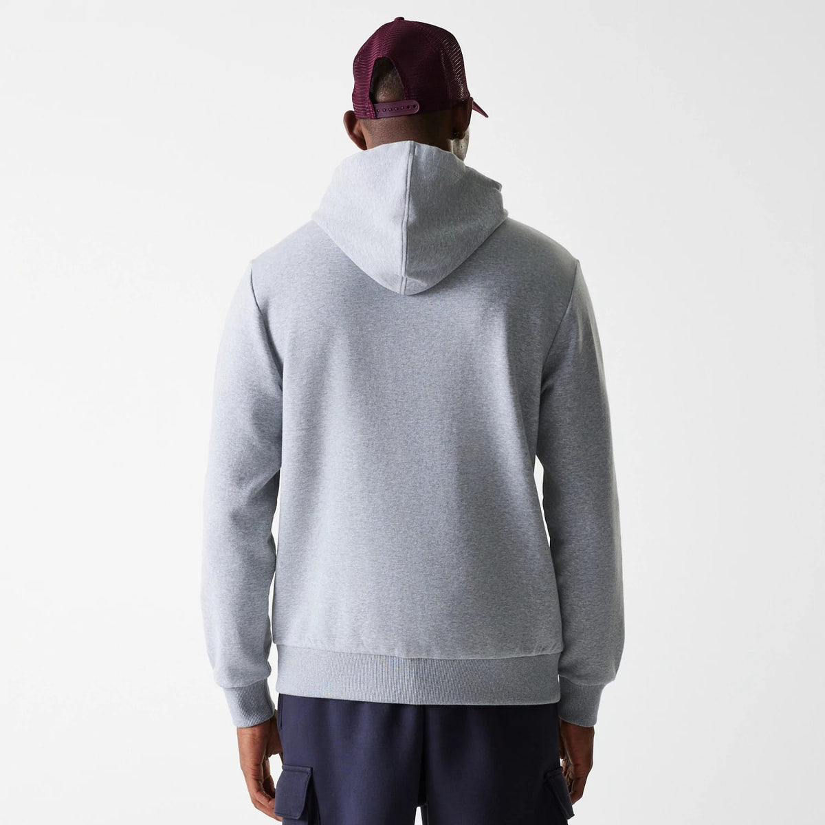 LA Dodgers MLB Wordmark Grey Pullover Hoodie-zelvios