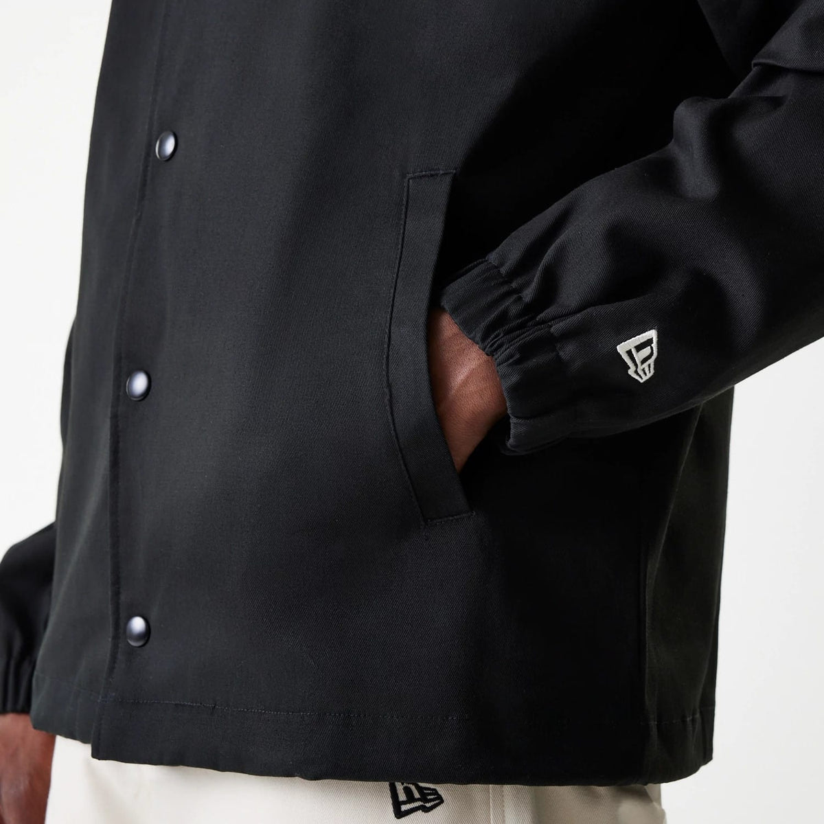 New York Yankees MLB Twill Black Coaches Jacket-zelvios