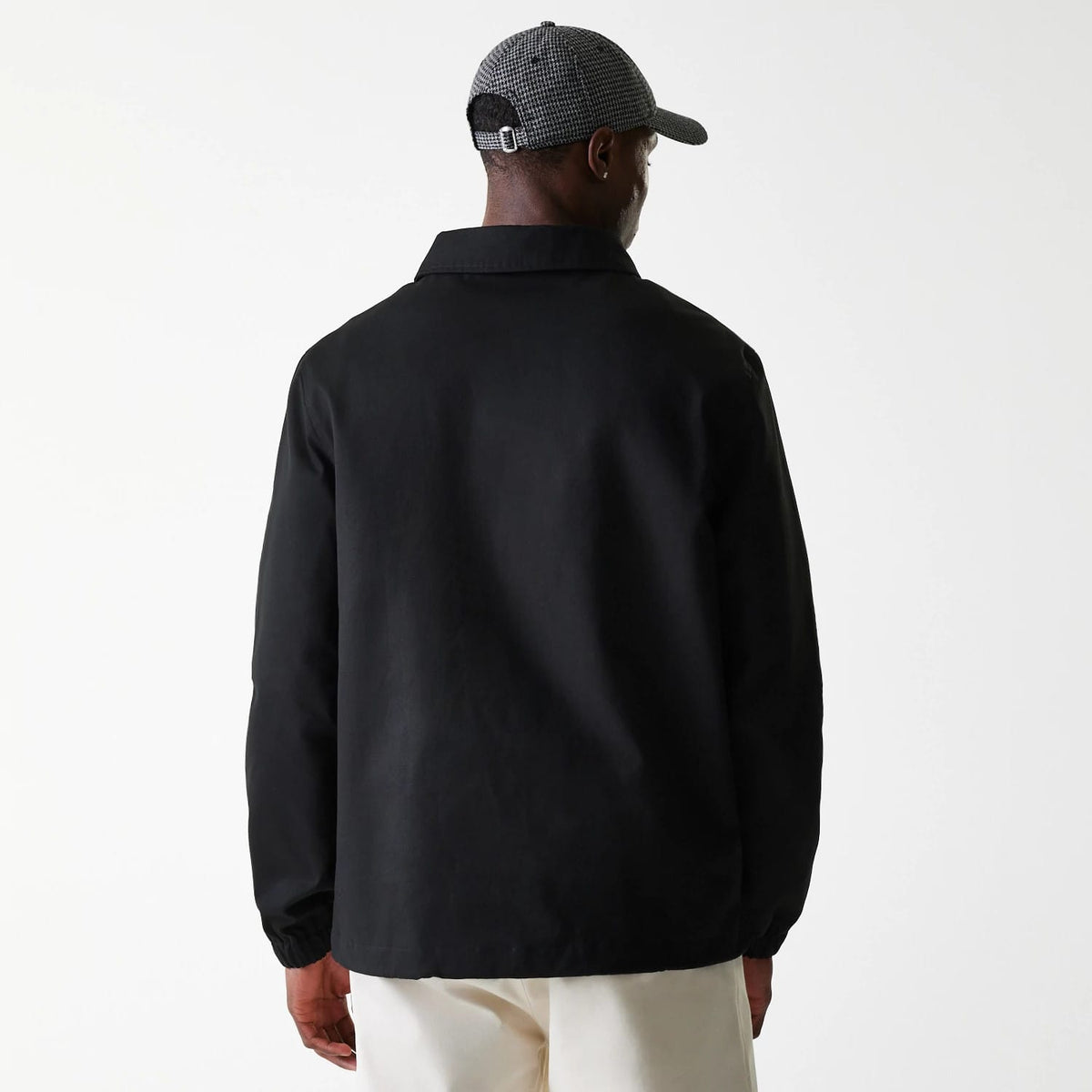 New York Yankees MLB Twill Black Coaches Jacket-zelvios