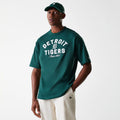 Detroit Tigers MLB Heritage Dark Green Oversized T-Shirt-kentox