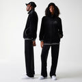 New York Yankees MLB Velour Black Track Pants-zelvios