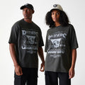 Las Vegas Raiders NFL Washed Super Bowl Grey Oversized T-Shirt-zelvios