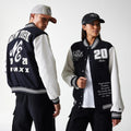 New Era Patch Black Varsity Jacket-zelvios