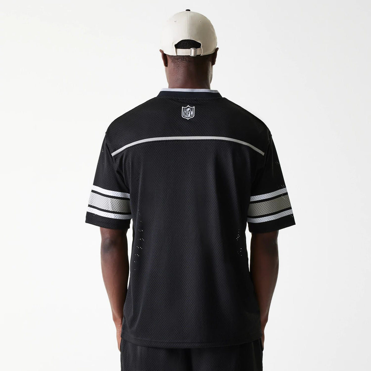 Las Vegas Raiders NFL Mesh Black Jersey-zelvios
