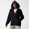New York Yankees Womens MLB Knit Black Cardigan-zelvios