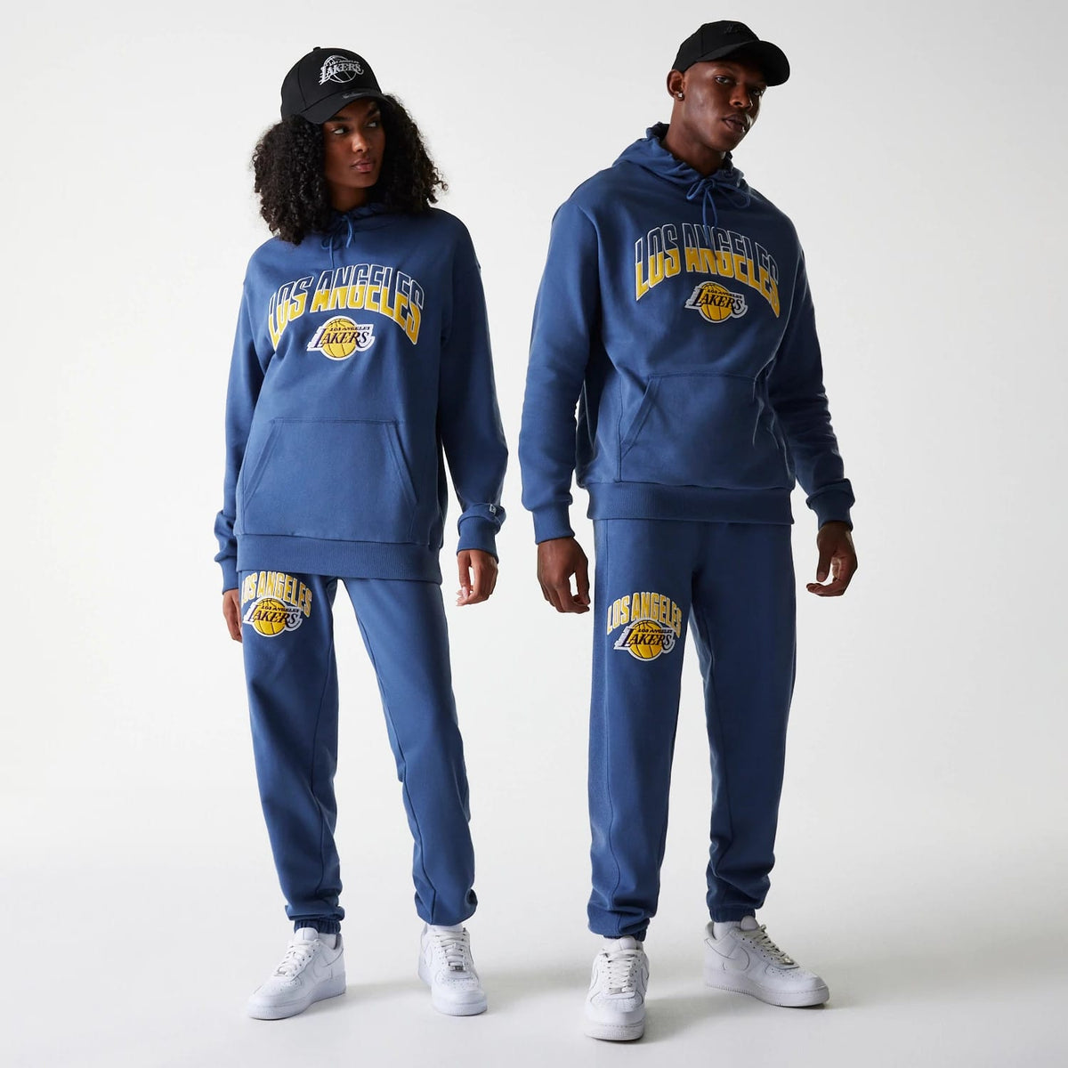 LA Lakers NBA Arch Graphic Dark Blue Joggers-zelvios