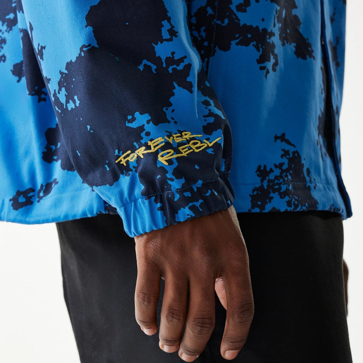 Red Bull Racing Blue Oversized Coach Jacket-zelvios