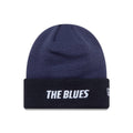 Chelsea FC Lion Crest Youth Wordmark Blue Cuff Knit Beanie Hat-kentox