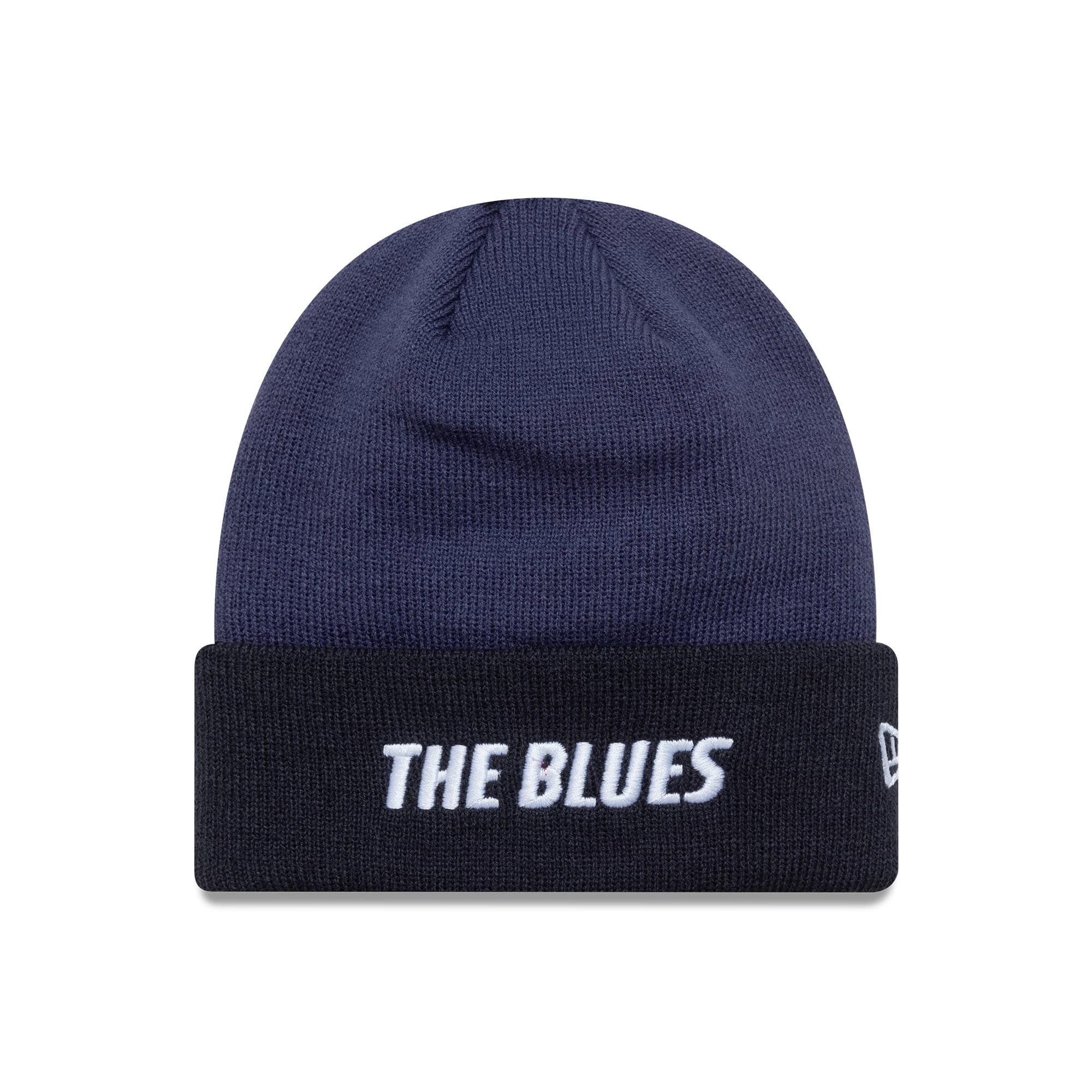Chelsea FC Lion Crest Youth Wordmark Blue Cuff Knit Beanie Hat-kentox