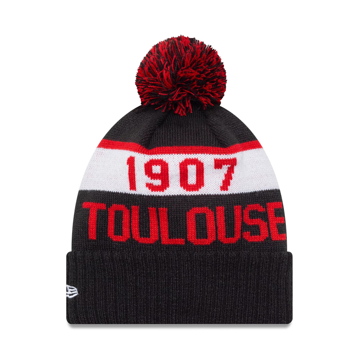 Stade Toulousain Kids Black Sport Knit Beanie Hat-zelvios