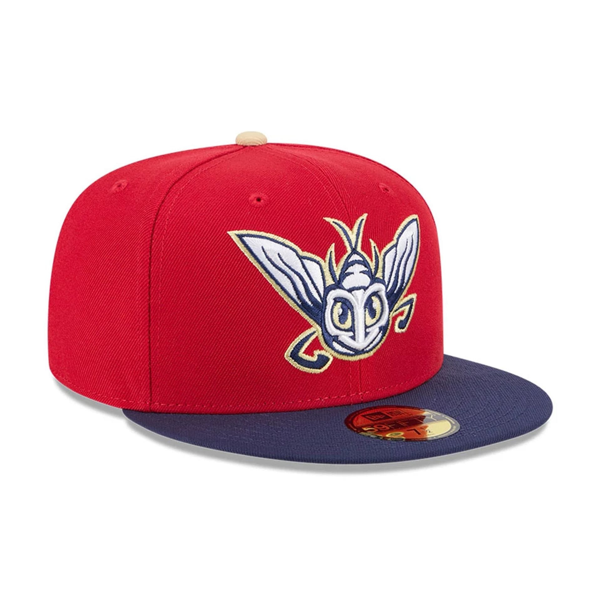 Harrisburg Senators MiLB Theme Night Red 59FIFTY Fitted Cap-kentox