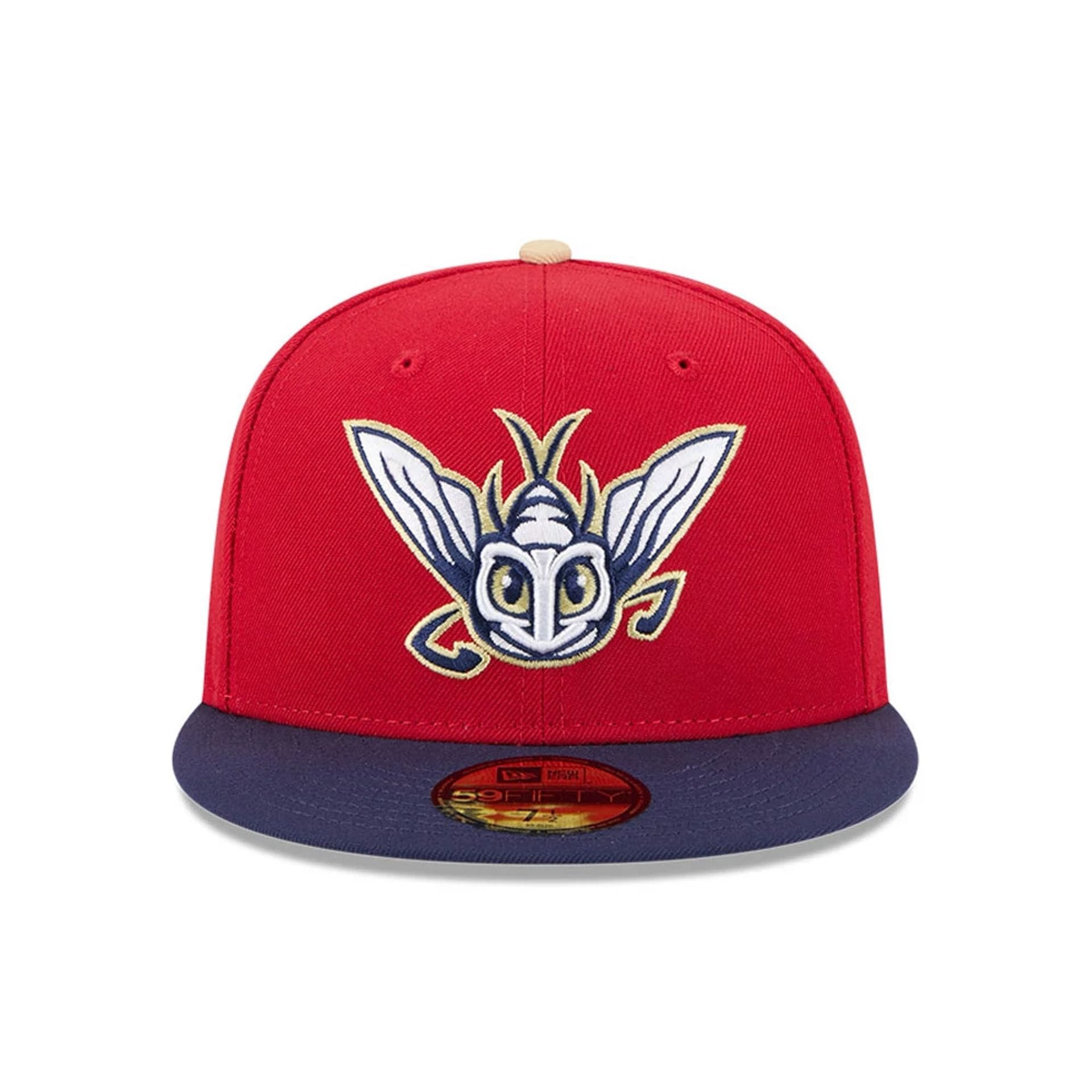 Harrisburg Senators MiLB Theme Night Red 59FIFTY Fitted Cap-kentox