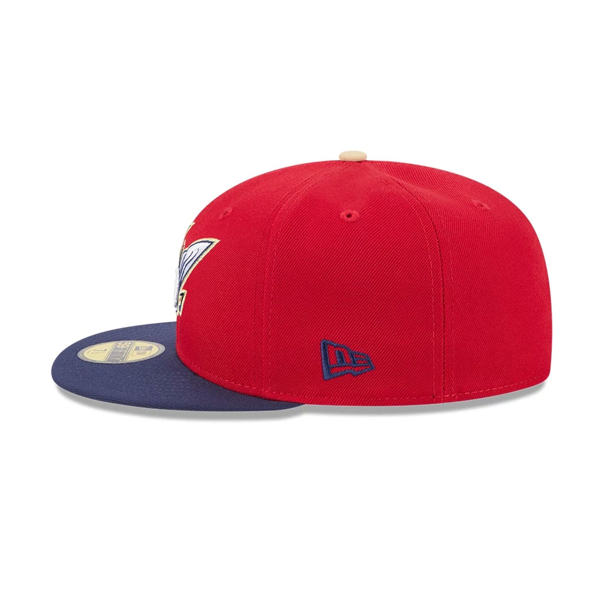 Harrisburg Senators MiLB Theme Night Red 59FIFTY Fitted Cap-kentox