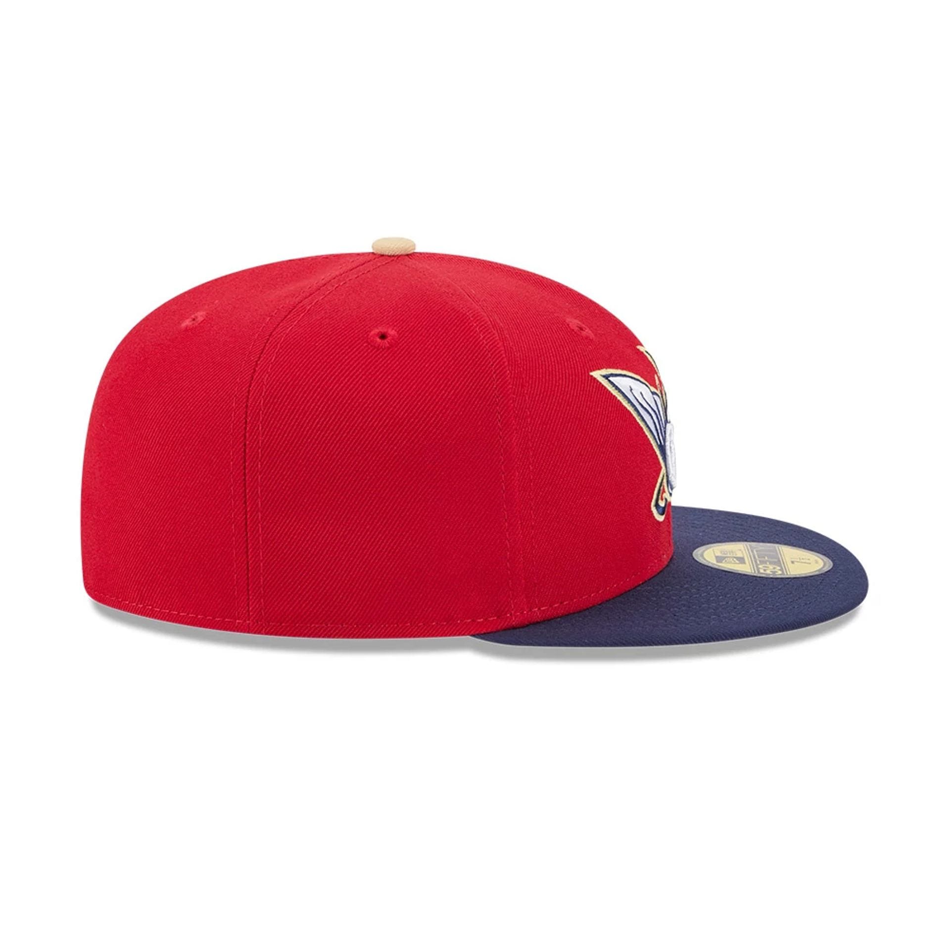 Harrisburg Senators MiLB Theme Night Red 59FIFTY Fitted Cap-kentox