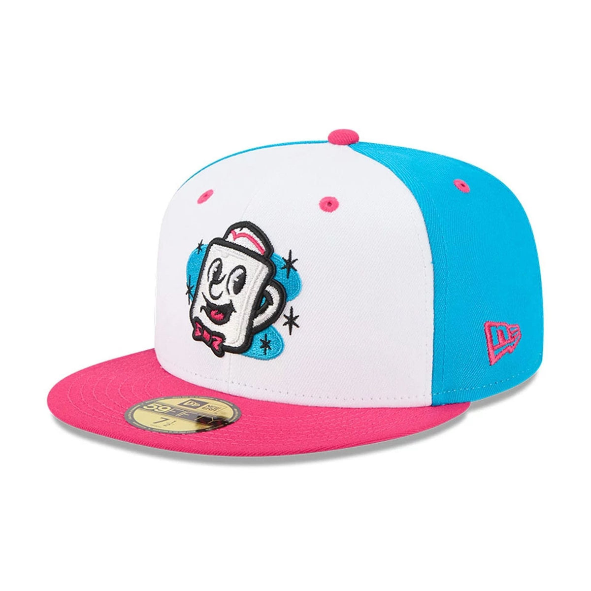 Somerset Patriots MiLB Theme Night Bright Blue 59FIFTY Fitted Cap-zelvios