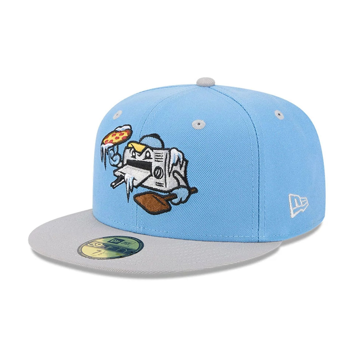 Wisconsin Timber Rattler MiLB Theme Night Pastel Blue 59FIFTY Fitted Cap-zelvios