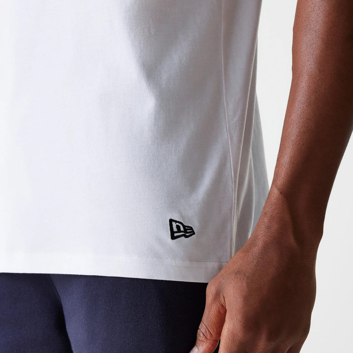 New York Yankees MLB Midi White Sleeveless T-Shirt-zelvios