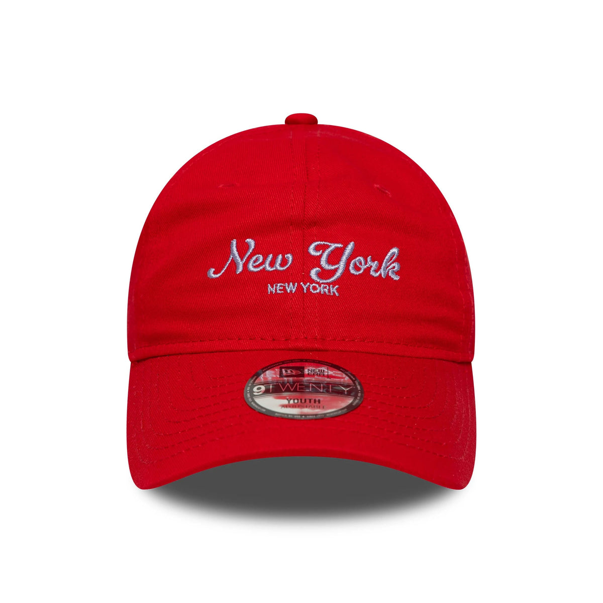 Youth MLB Location Red 9TWENTY Adjustable Cap-zelvios