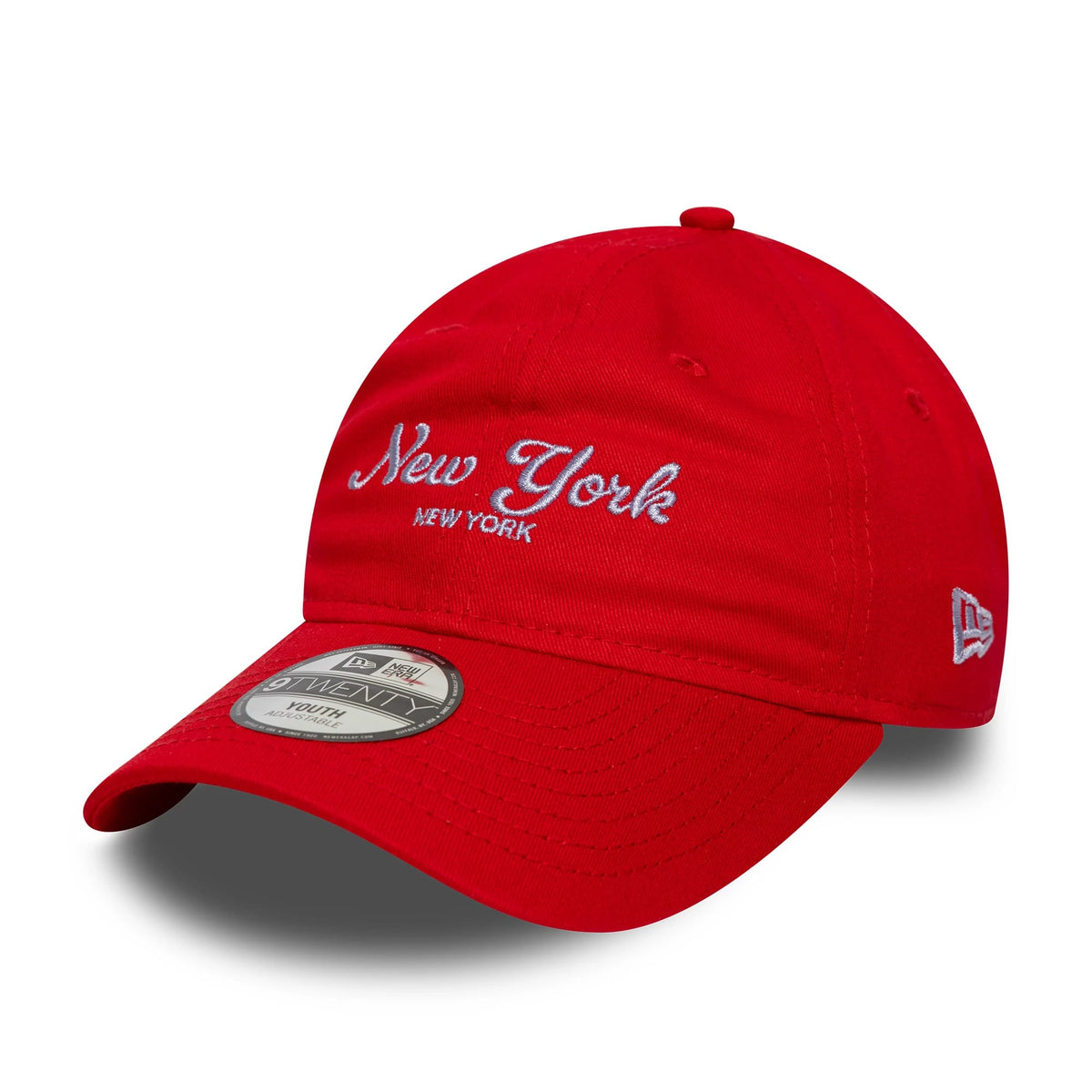 Youth MLB Location Red 9TWENTY Adjustable Cap-zelvios