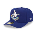LA Dodgers MLB Cartoon Dark Blue 59FIFTY A-Frame Fitted Cap-zelvios