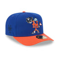 New York Mets MLB Cartoon Blue 59FIFTY A-Frame Fitted Cap-zelvios