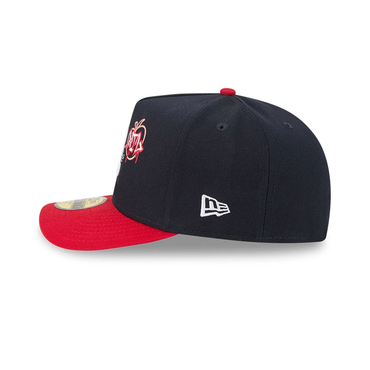 Atlanta Braves MLB Cartoon Navy 59FIFTY A-Frame Fitted Cap-zelvios