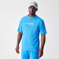 Red Bull Racing Back Graphic Blue Oversized T-Shirt-zelvios