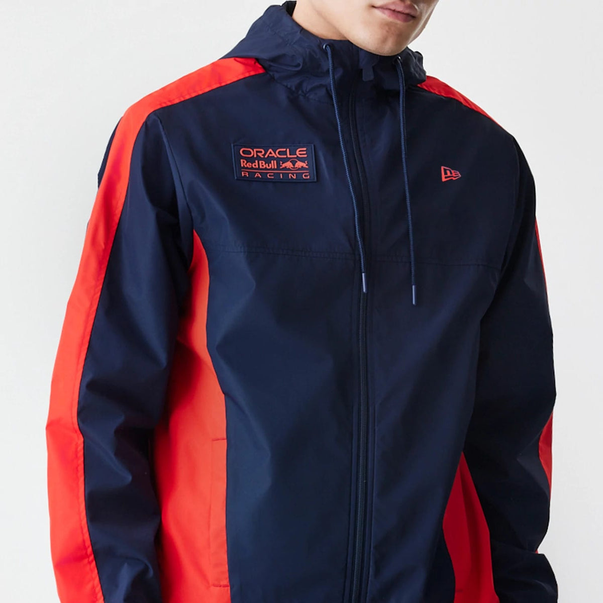 Red Bull Racing Dark Blue Windrunner Jacket-zelvios