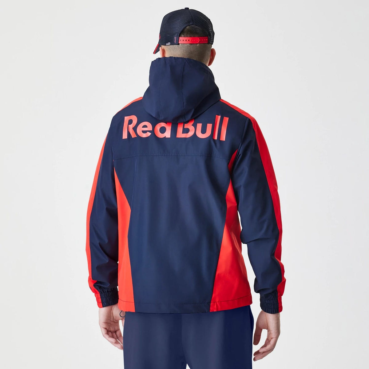 Red Bull Racing Dark Blue Windrunner Jacket-zelvios