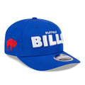 Buffalo Bills NFL Coach Blue 9SEVENTY Stretch Snap Adjustable Cap-zelvios
